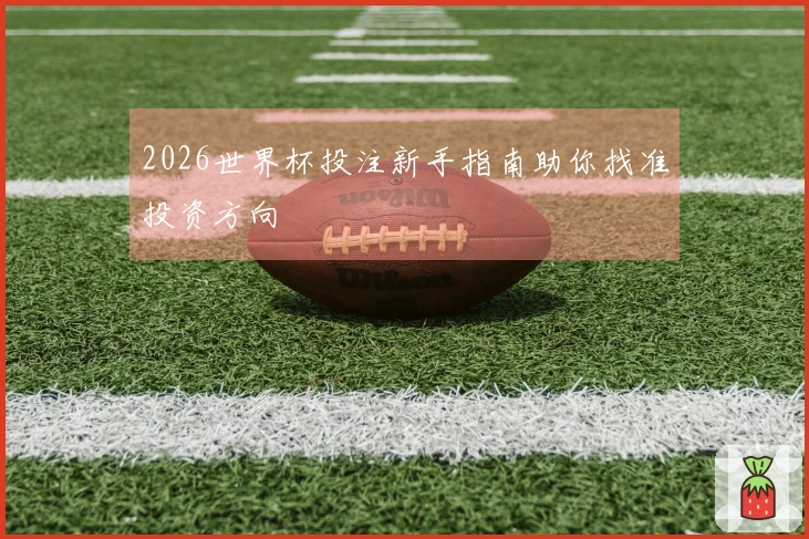 2026世界杯投注新手指南助你找准投资方向