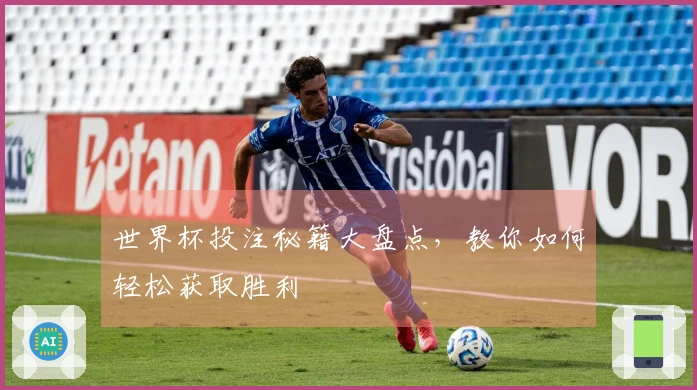 世界杯投注秘籍大盘点，教你如何轻松获取胜利