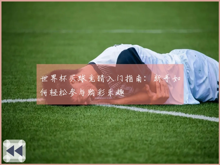世界杯买球竞猜入门指南：新手如何轻松参与购彩乐趣