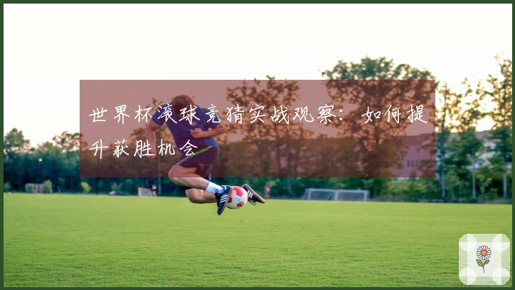 世界杯滚球竞猜实战观察：如何提升获胜机会